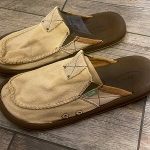 Sanuk casual slip ons